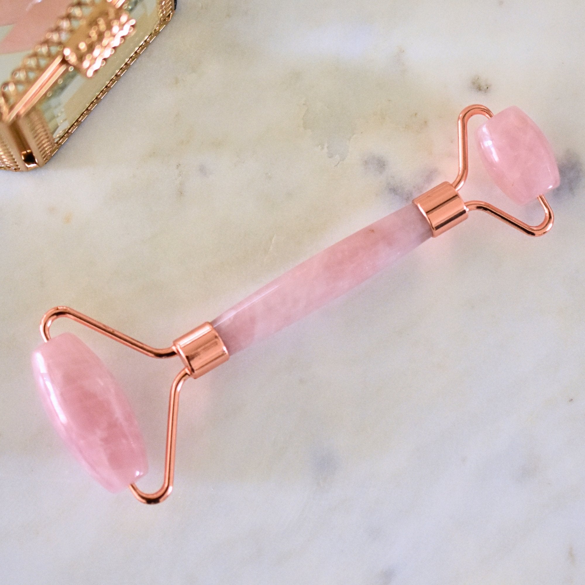 image for Rose Quartz Facial Roller