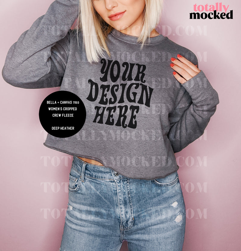 Download Cropped Sweatshirts Mockups Totallymocked