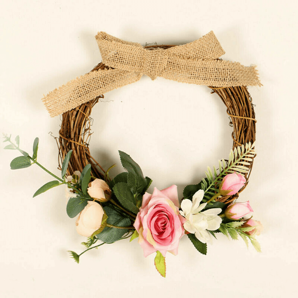 rose flower wreath