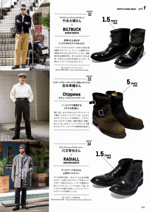 別冊Lightning Vol.171 Aging of BOOTS – ATTRACTIONS