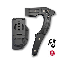 KATSU FA02, Axis Lock Folding Battle Axe, Titanium Alloy Main Body 