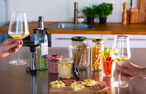 Easter get-together. Egg salad making, home made salad, Nanostopper, vacuum preserving, zero waste, plasticfree, plastic free, vacuum saving, vacuum preserving, 