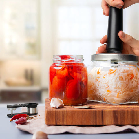 Vegetable pickling with nanostopper 