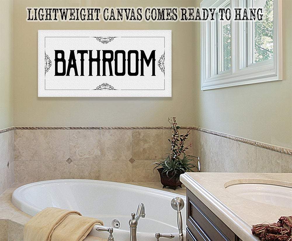 Bathroom Canvas