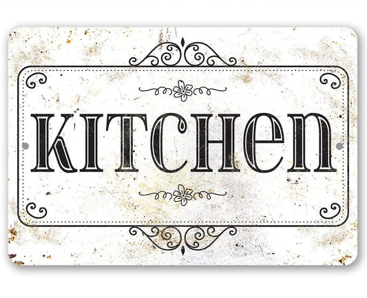 Kitchen Menu Chalkboard - Write On Surface - Metal Sign - Lone Star Art