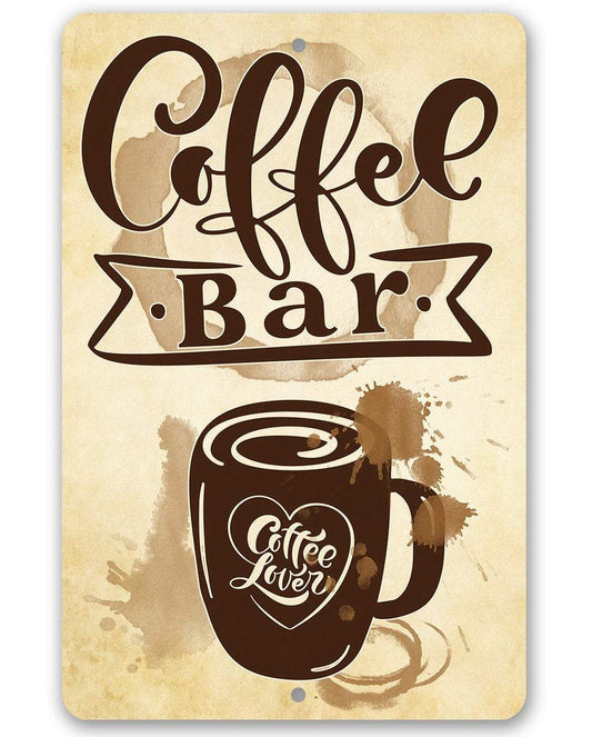  Dyenamic Art Hot Cocoa Served Here Metal Sign - Coffee