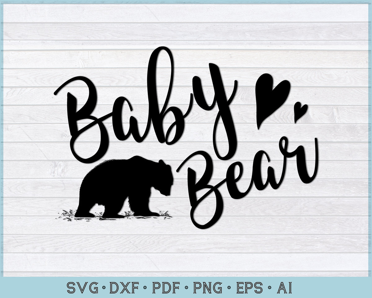 Free Free 288 Baby Bear Svg File Free SVG PNG EPS DXF File