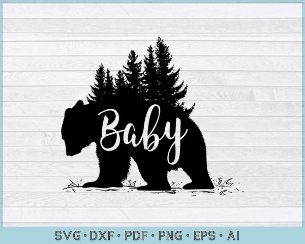 Download Baby Bear Svg File Craftdrawings