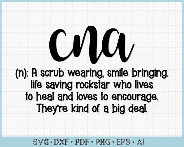 Download Cna Definition Svg Files Craftdrawings