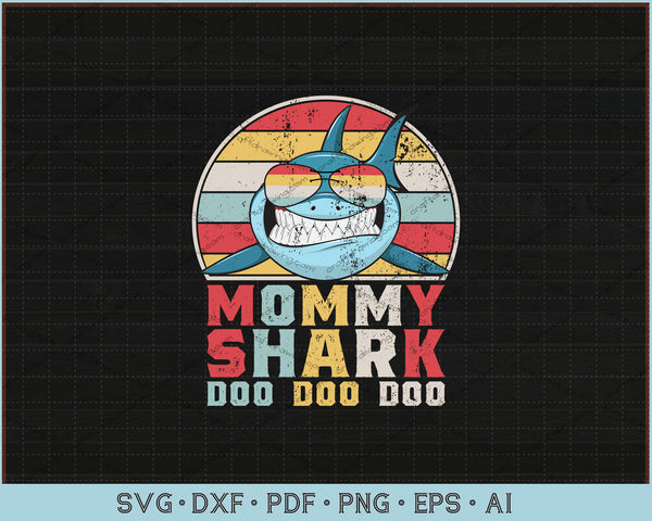 Free Free 261 Mommy Shark Doo Doo Doo Svg SVG PNG EPS DXF File