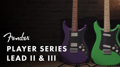 Fender Lead Series guitars 2020