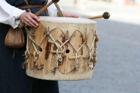 middle ages style drum