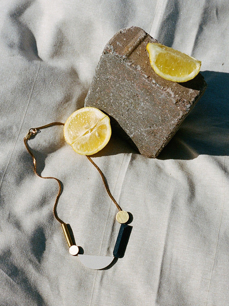 Collage Necklace, by Wolf & Moon Jewellery