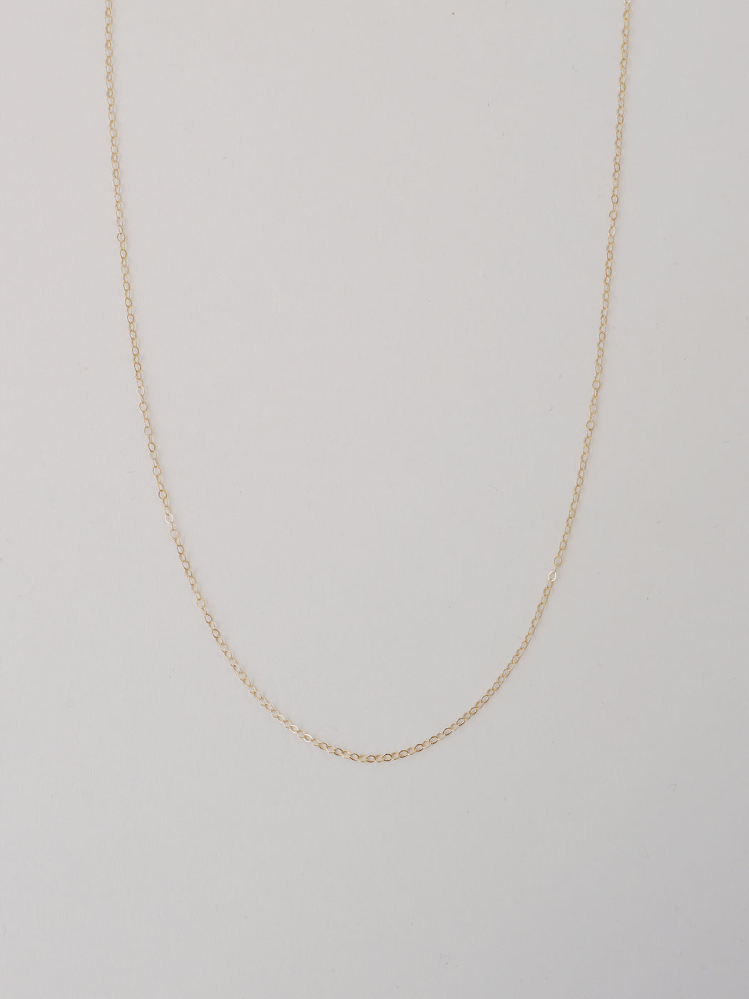 Gold-Filled Flat Cable Chain