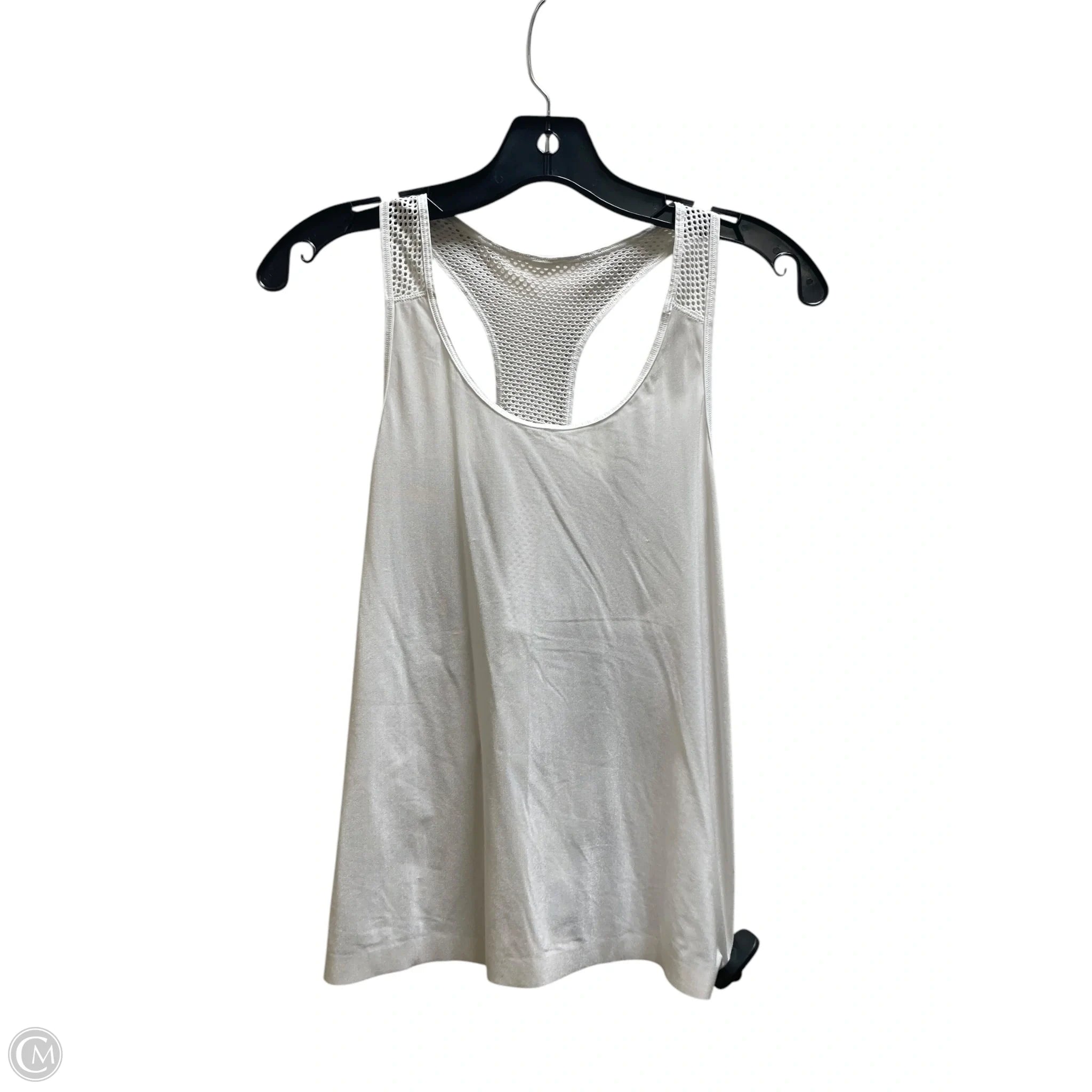 Athletic Tank Top By Lululemon In White, Size: M