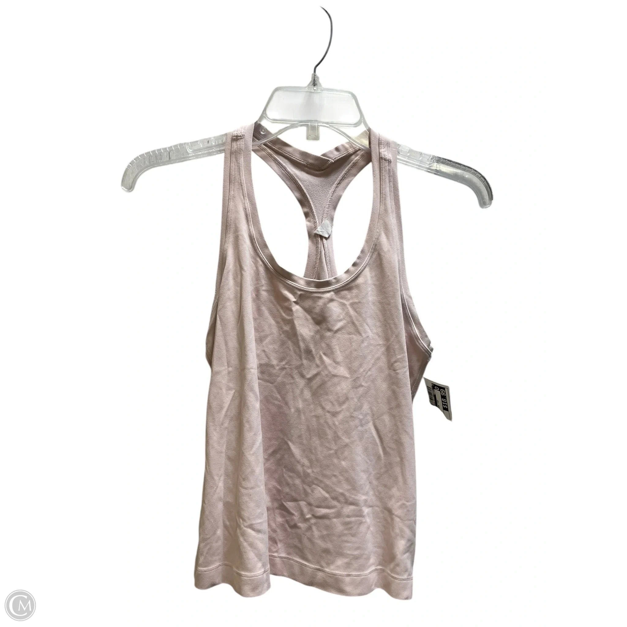 Athletic Tank Top By Lululemon In Pink, Size: 8
