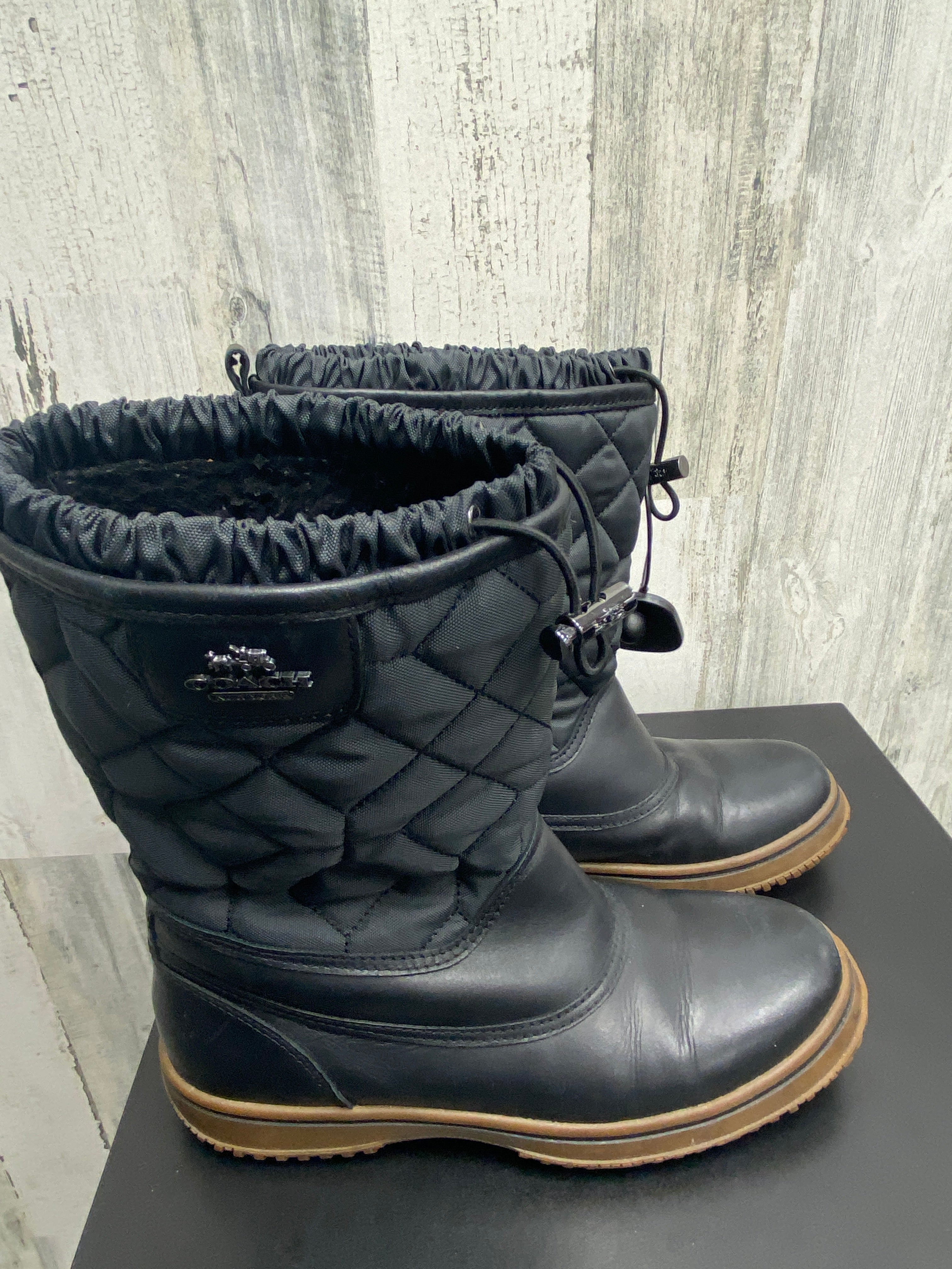 coach boots size 7