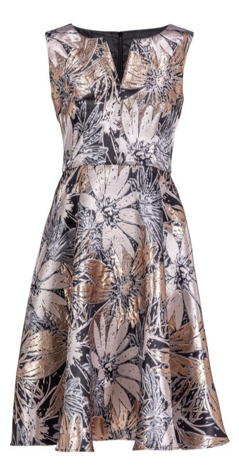Jaquard a-lijn jurk – Dresses Boutique