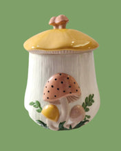 Load image into Gallery viewer, Vintage Mushroom Canister (Large- As Is - Cracked Lid)
