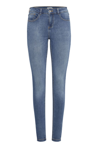 Sofia High Rise Boyfriend Jean In Rockstar Blue