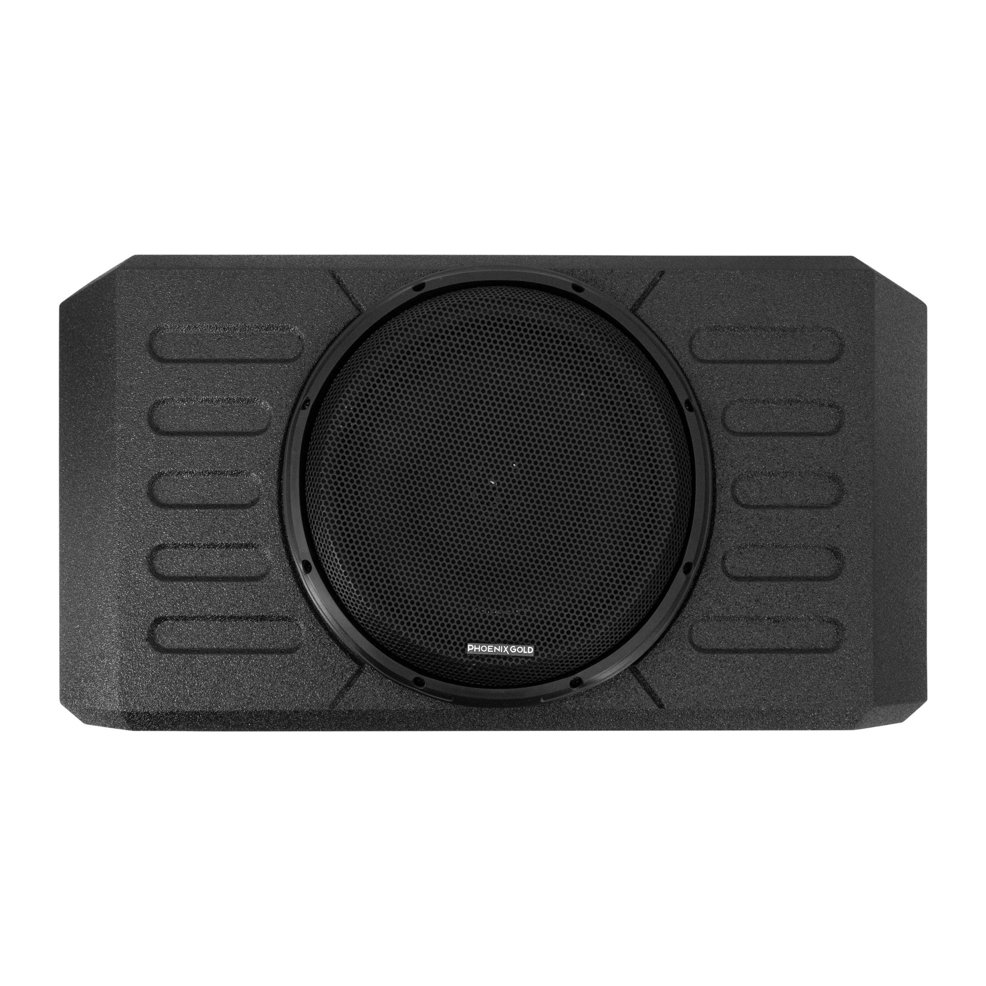 Swing Gate-Mounted 12-Inch Subwoofer Enclosure for Jeep Wrangler JK/JK -  Phoenix Gold