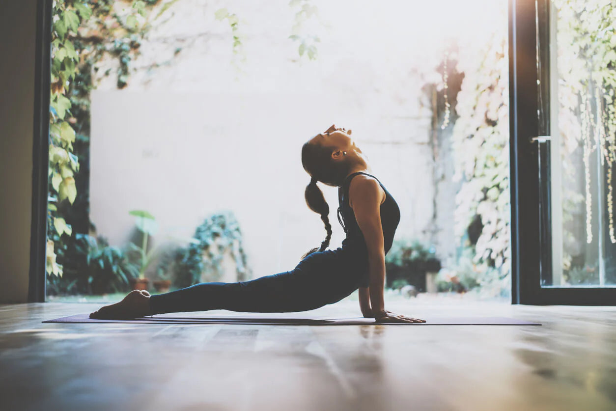 Geschenkideen für einen gesunden Rücken: Yoga.