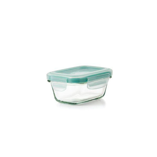 OXO Good Grips 8-Cup Rectangle Glass Container, Clear