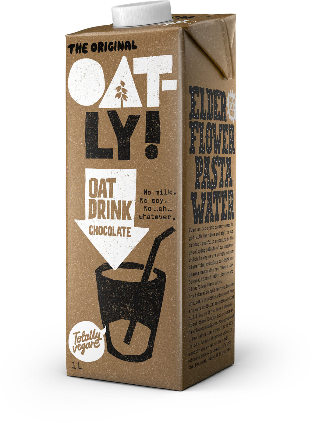 Oatly Original Oat Drink 1 Litre (Pack of 4), Barista Ed