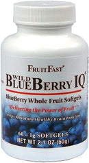FruitFast Wild Blue Berry IQ 60 Softgels