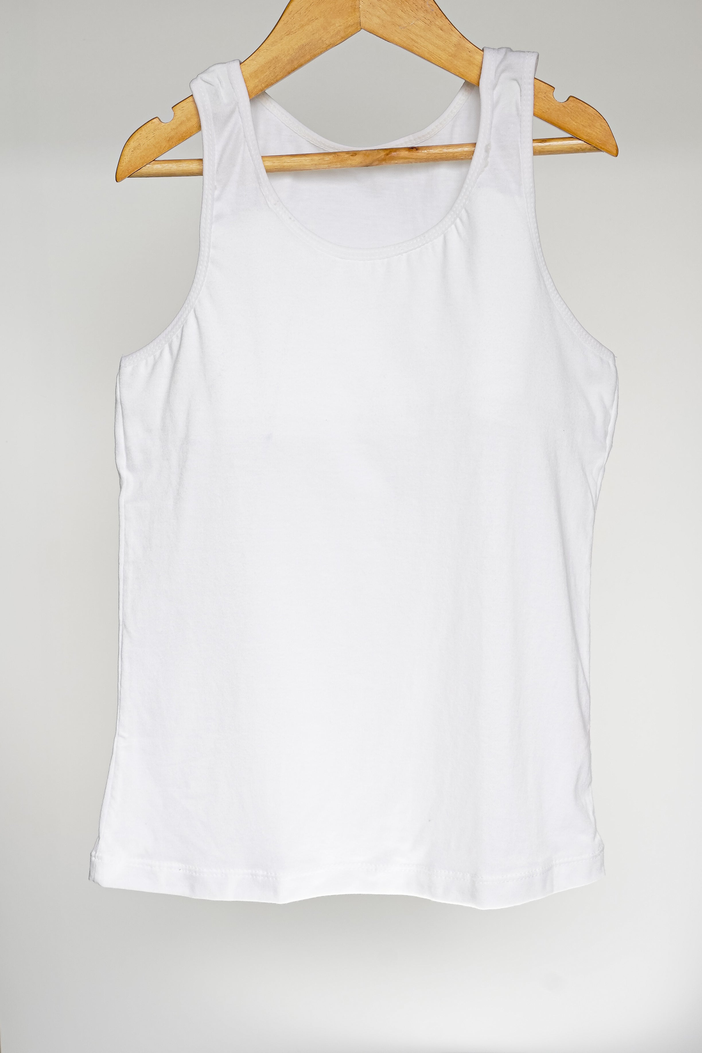 Plain White Sando Shirt With Pads (SA-06) – Kiddie Closet PHL