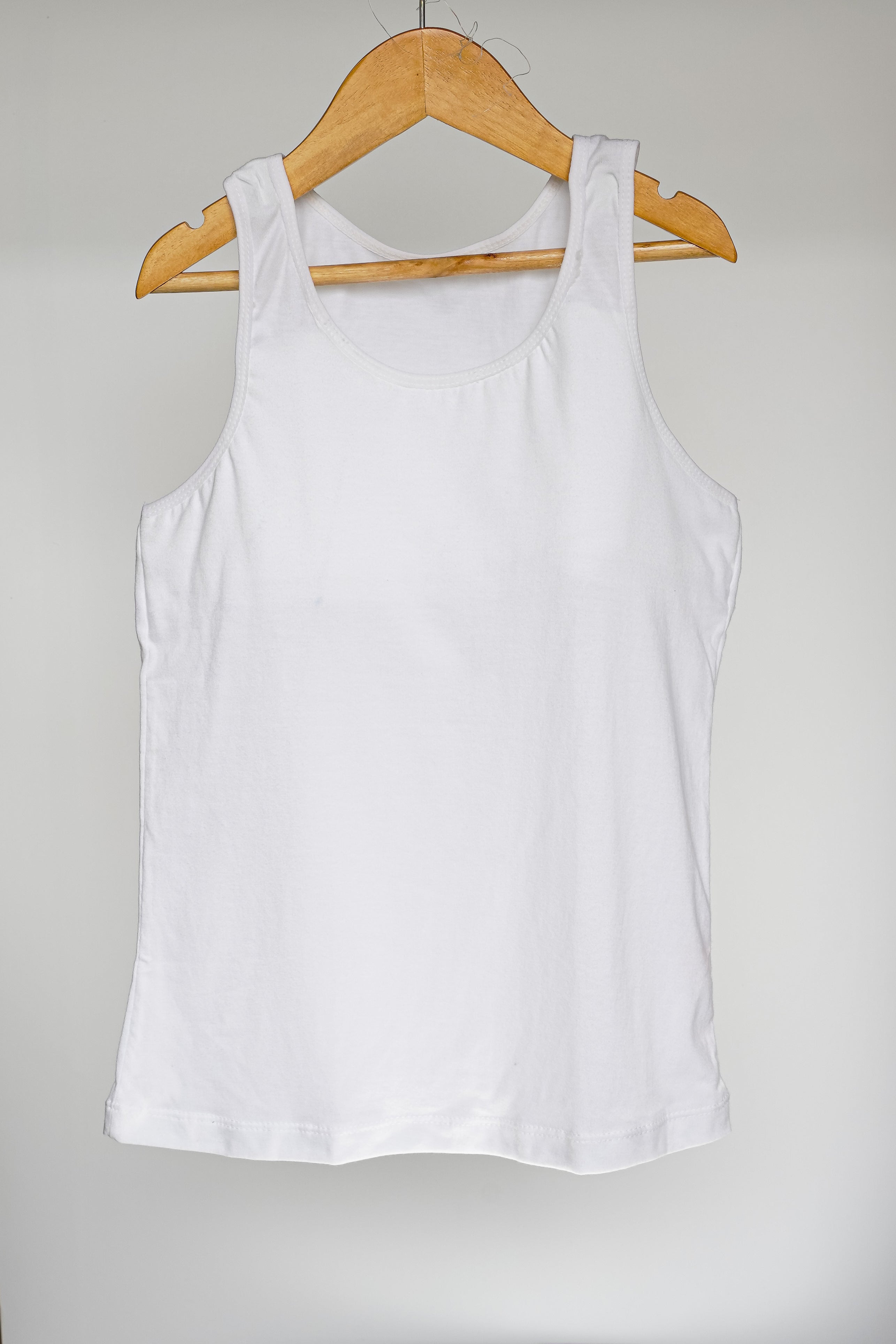 Plain White Sando Shirt With Pads (SA-06) – Kiddie Closet PHL