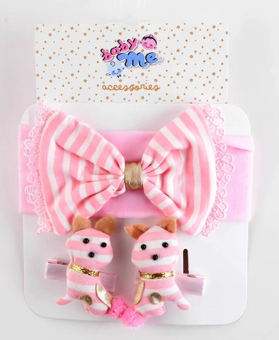 Baby Me Girls 3 in 1 Hair Accessories (BMA19027)