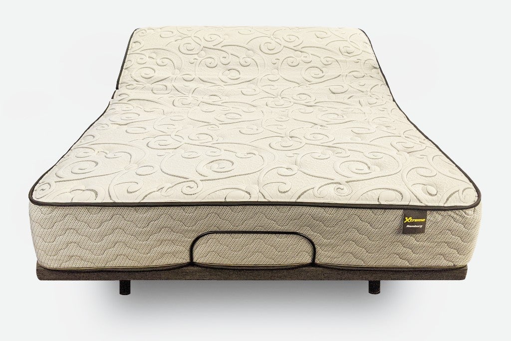 Hamburg-queen-mattress-with-Lotus-adjustable-base