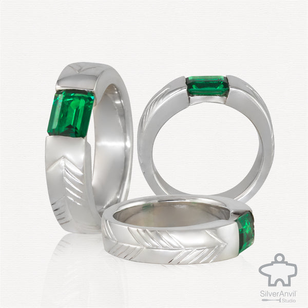 Custom Emerald Ring