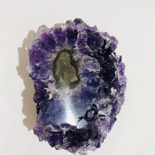 CHAKRA & AMETHYST Crystal Pendant - Crystal Points, Birthstone, Handma –  Throwin Stones