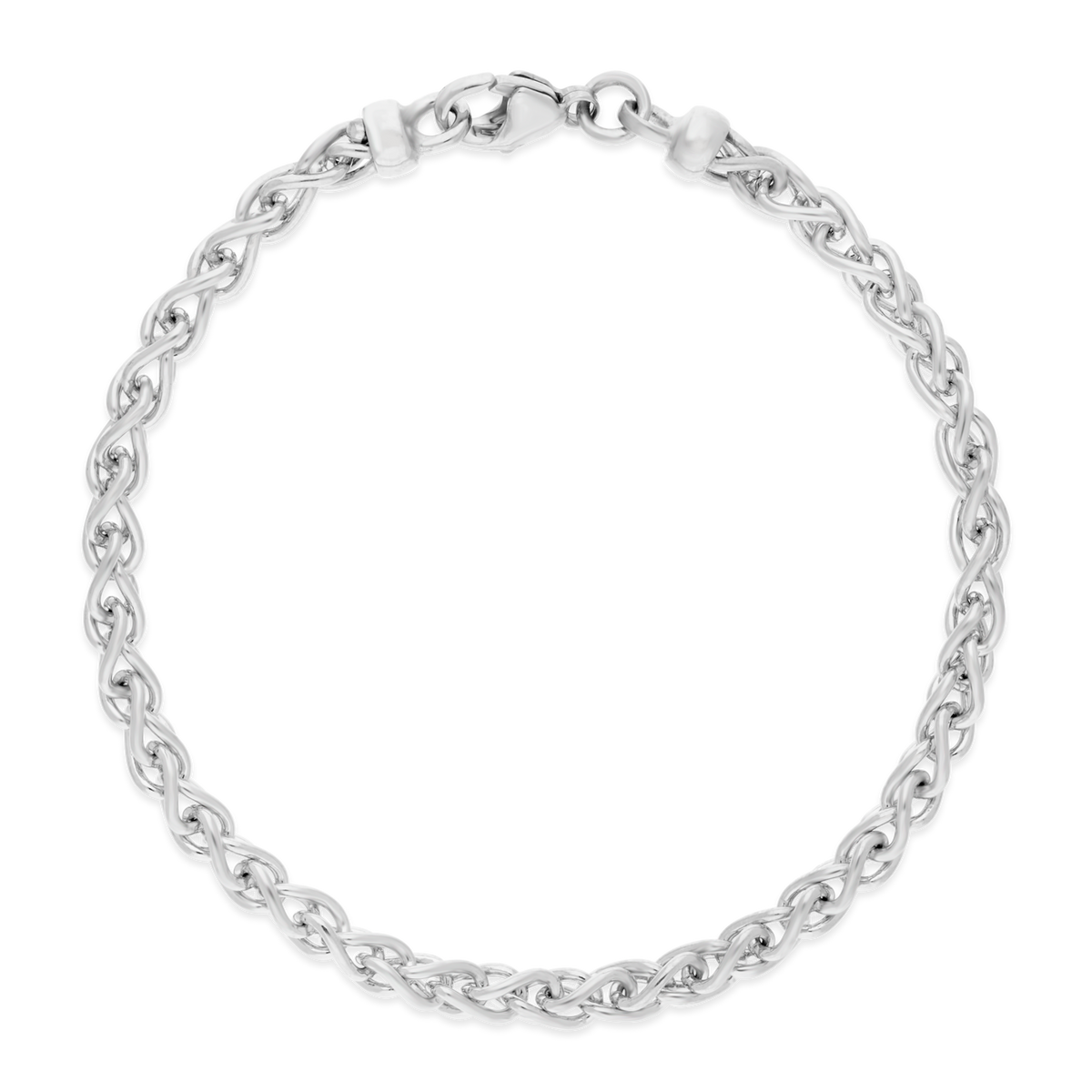 9ct White Gold Spiga Bracelet - Appleby Jewellers Dublin