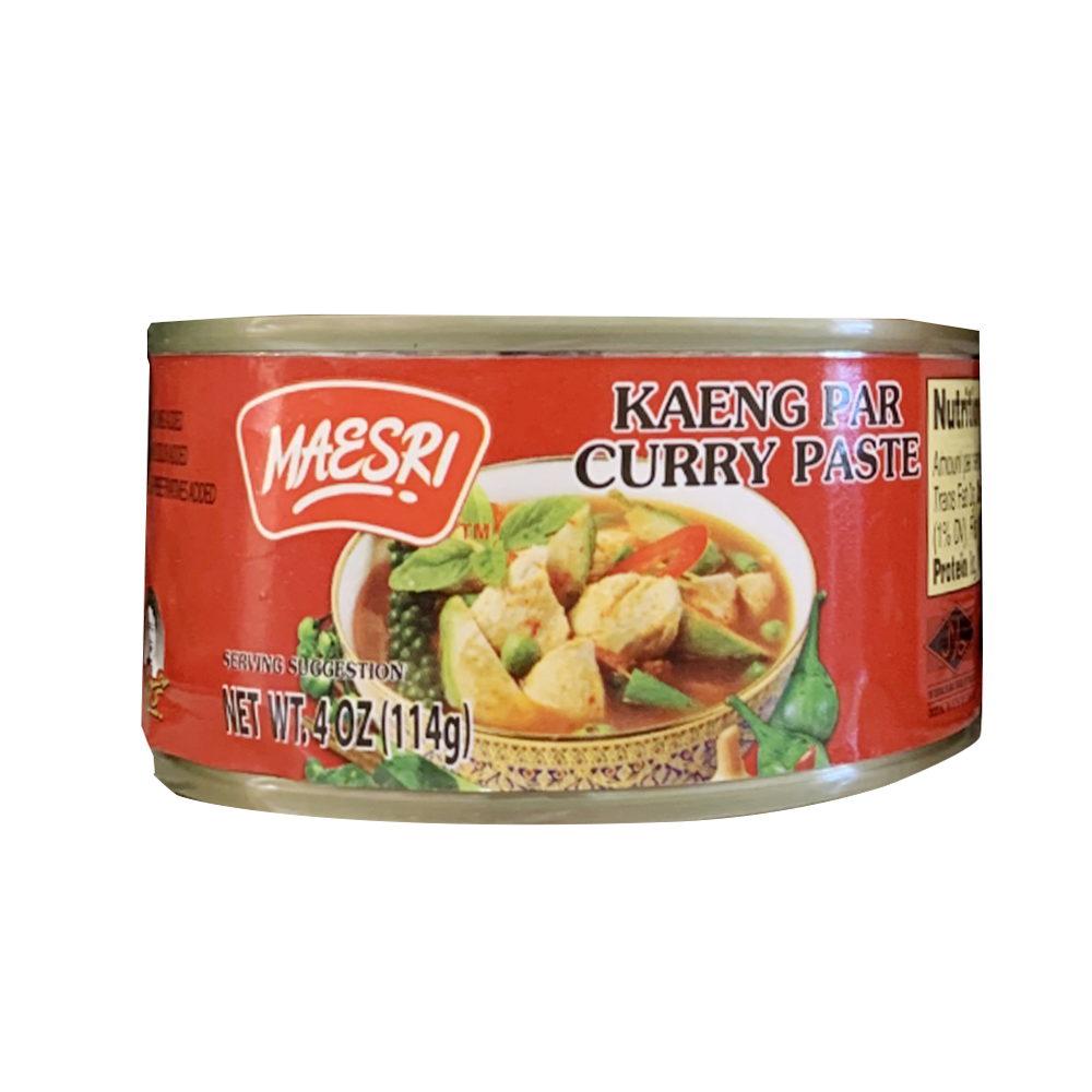 Maesri 咖喱汁(红色包装) 4 OZ
