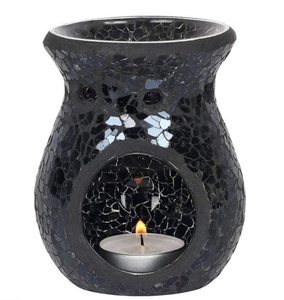 black wax burner