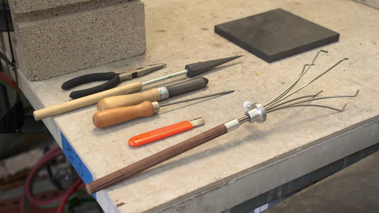 glass blowing tools