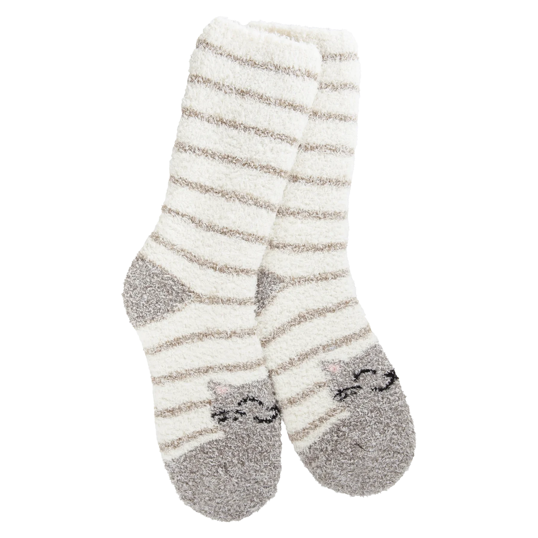 WORLD'S SOFTEST SOCKS - CAT STRIPE