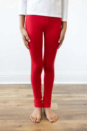 MILA RED LEGGING - Deb & Co. Boutique