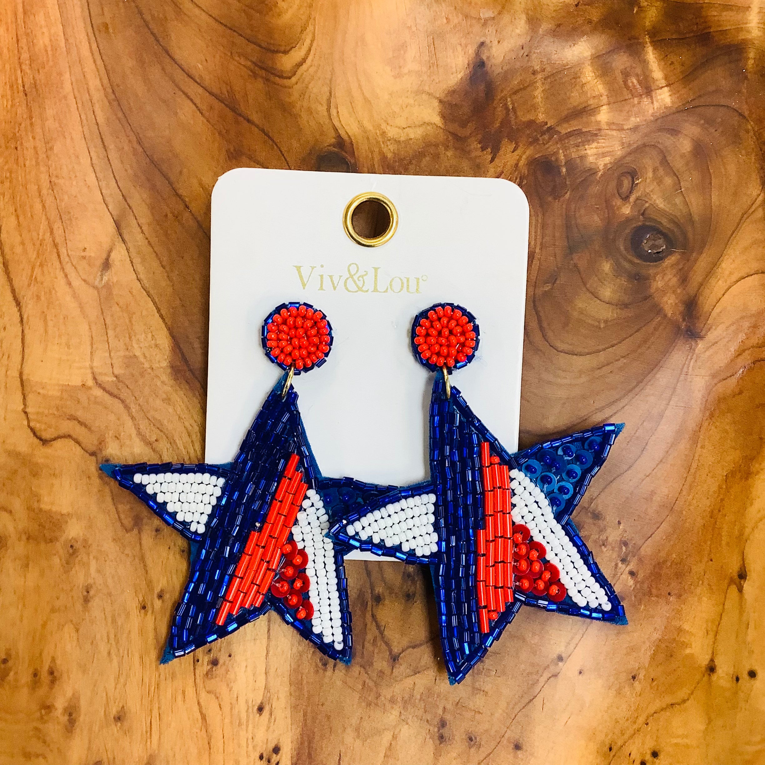 STAR SPANGLED EARRINGS