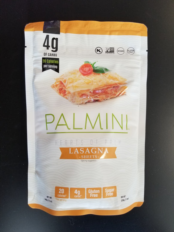 palmini hearts of palm lasagna sheets