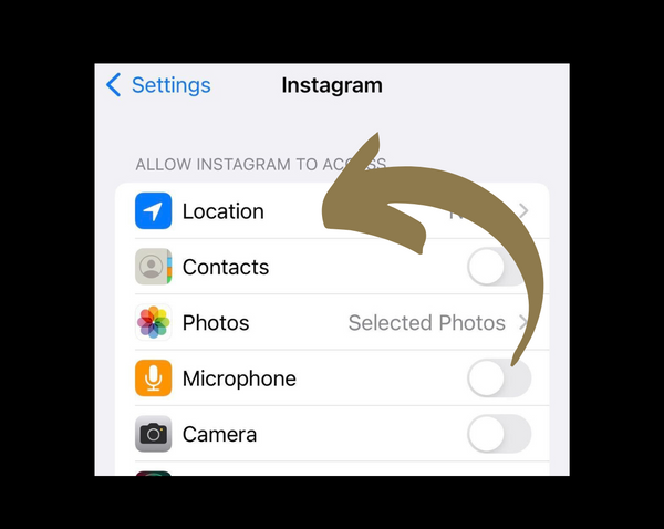 turn off precise location Instagram