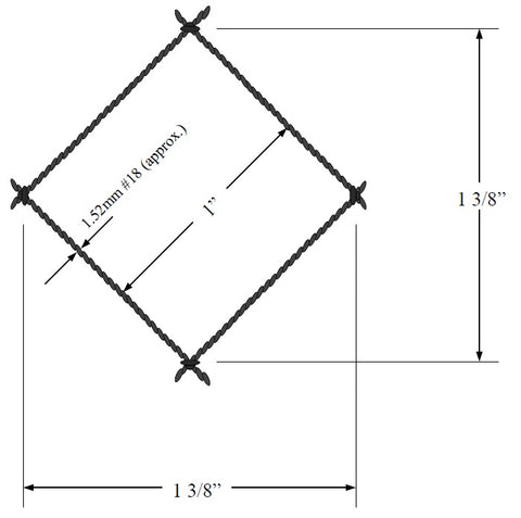 18 NYLON BARRIER NETTING (Golf) – LFS Sport Nets