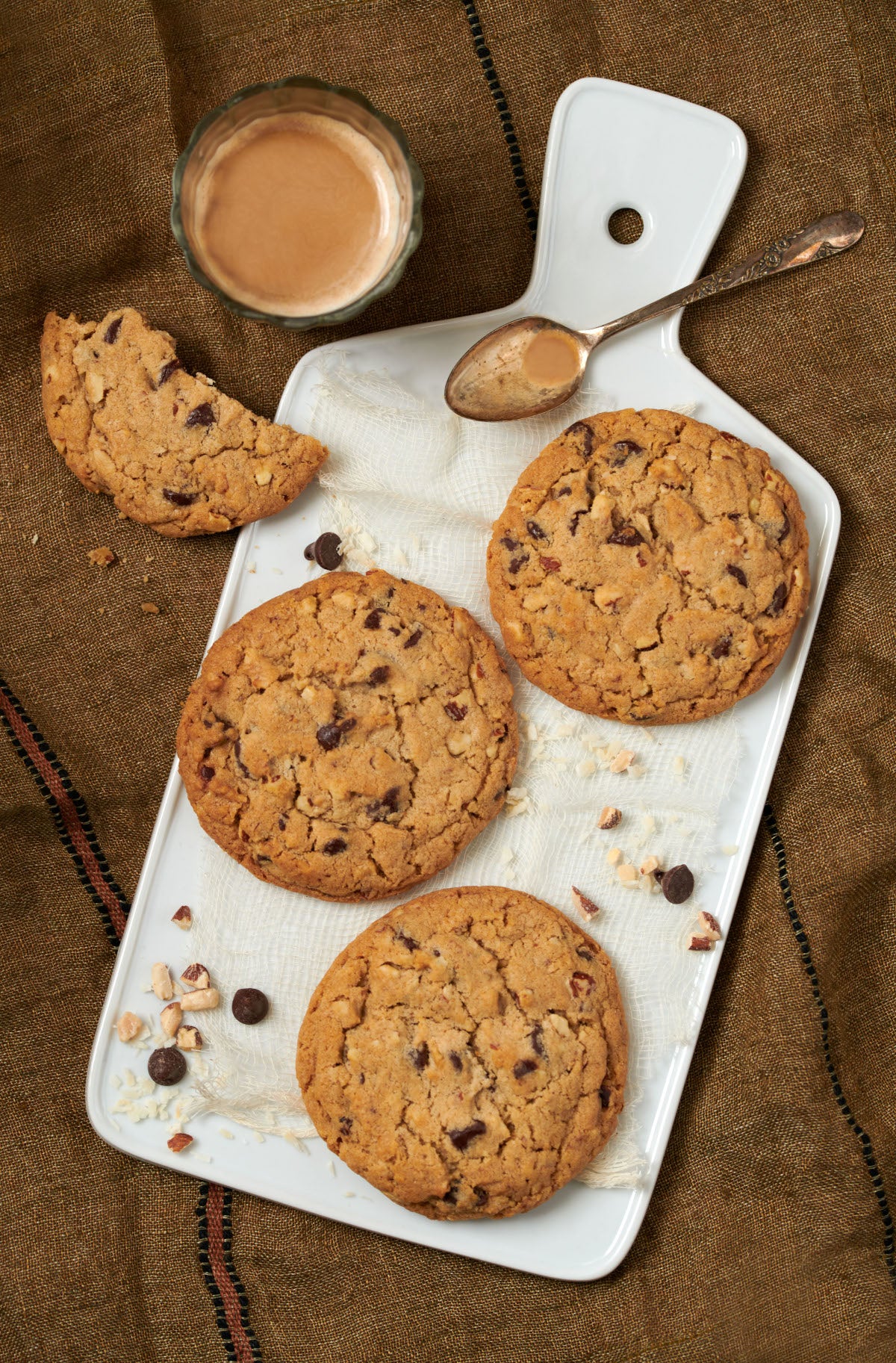 Cookies on a pan