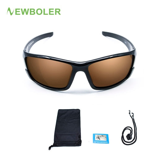 Óculos Esportivos Polarizados Para Pesca, Ciclismo, Proteção UV 400