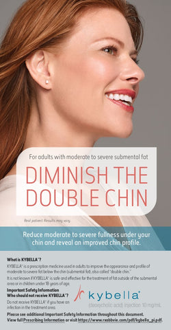 Kybella fat melting double chin neck fat 