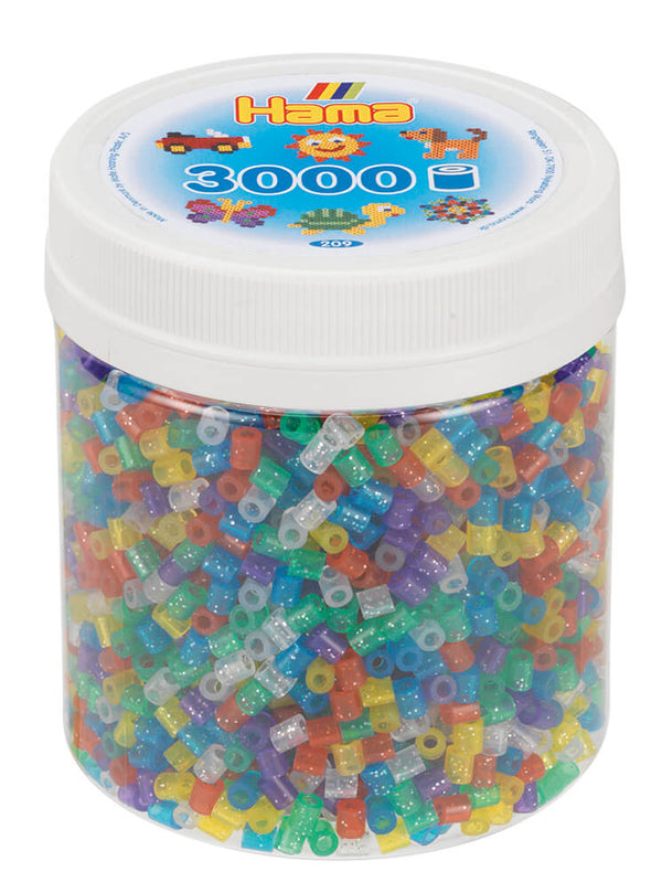 Hama Beads, Hama 4000Beads + Pegboards in Tub