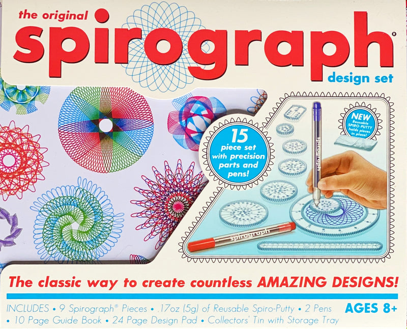 Spirograph - Original Spirograph Design Set in Tin